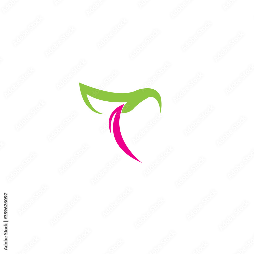 Letter T Unique logo vector design illustration Letter T Unique logo vector design illustration