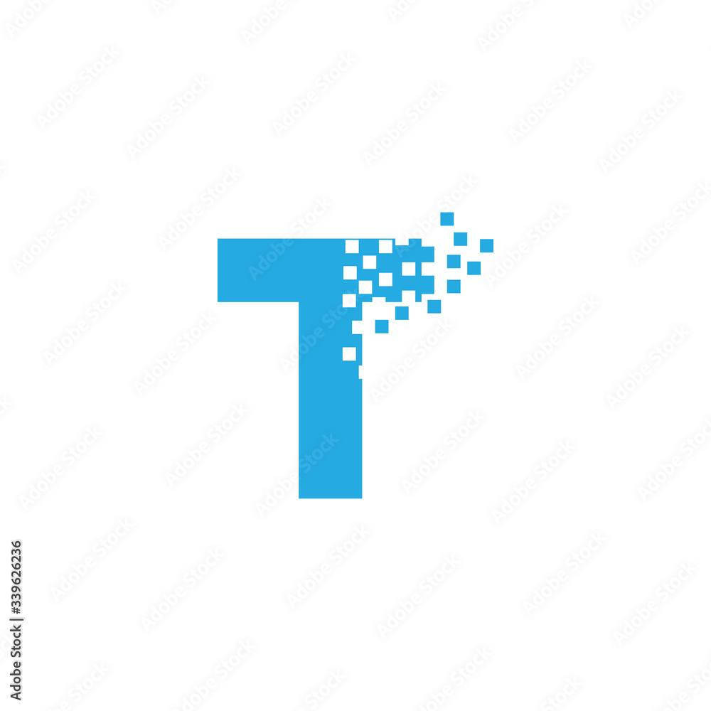 Letter T Unique logo vector design illustration Letter T Unique logo vector design illustration