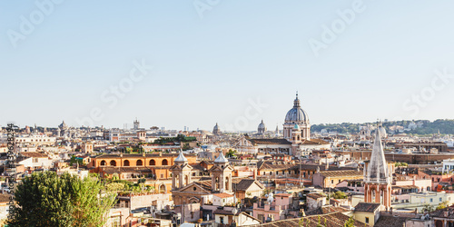 aerial panorama of the city of rome © A.J. Pedrosa