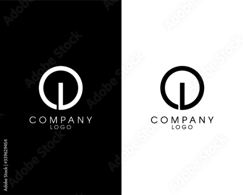 Letter OI, IO initial logotype company name design. vector logo for business and company identity