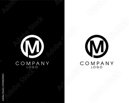 Letter OM, MO initial logotype company name design. vector logo for business and company identity