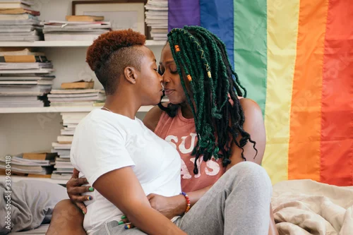 Obraz Lesbian couple love