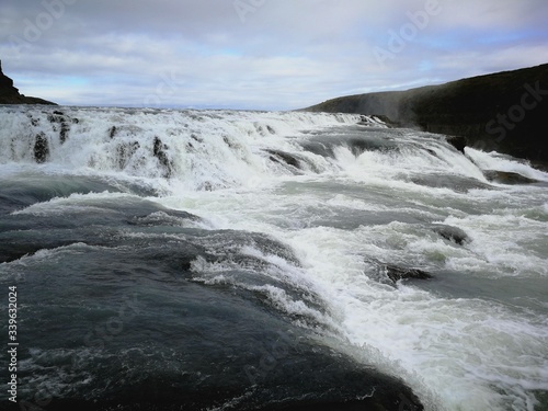 Catarata de Gullfoss Islandia