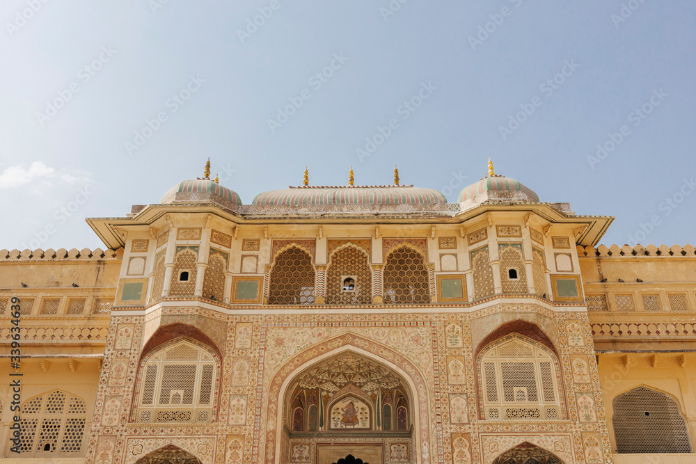 Fort Amber in Rajasthan, India