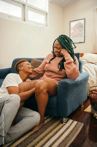 Obraz Lesbian couple love