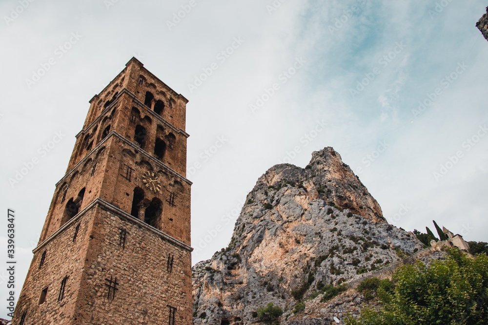 Old tower in Provence, France Old tower in Provence, France