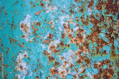 Grunge rusty background. Composition can be used in design. Background of old metal with rusty parts