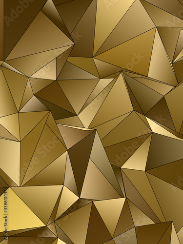 3d Triangles, abstract  background. Design wallpaper