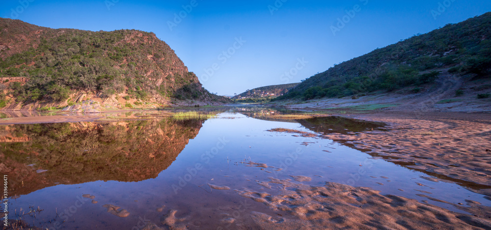 Gourits River African Landscape with early sunrise