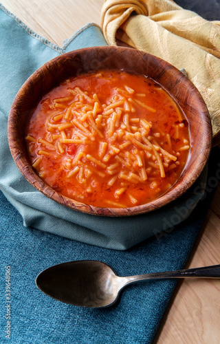 Mexican Sopa De Fideos photo