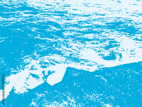 Stone and sea texture vector background. Vector abstract water overlay pattern. 