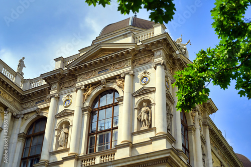 Vienna  Austria - May 19  2019 - The University of Vienna is a public university located in Vienna  Austria.