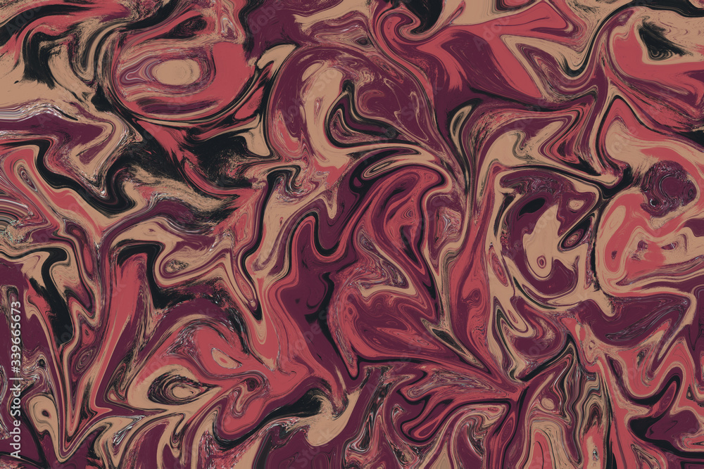 An abstract psychedelic wavy background image. An abstract psychedelic wavy background image.