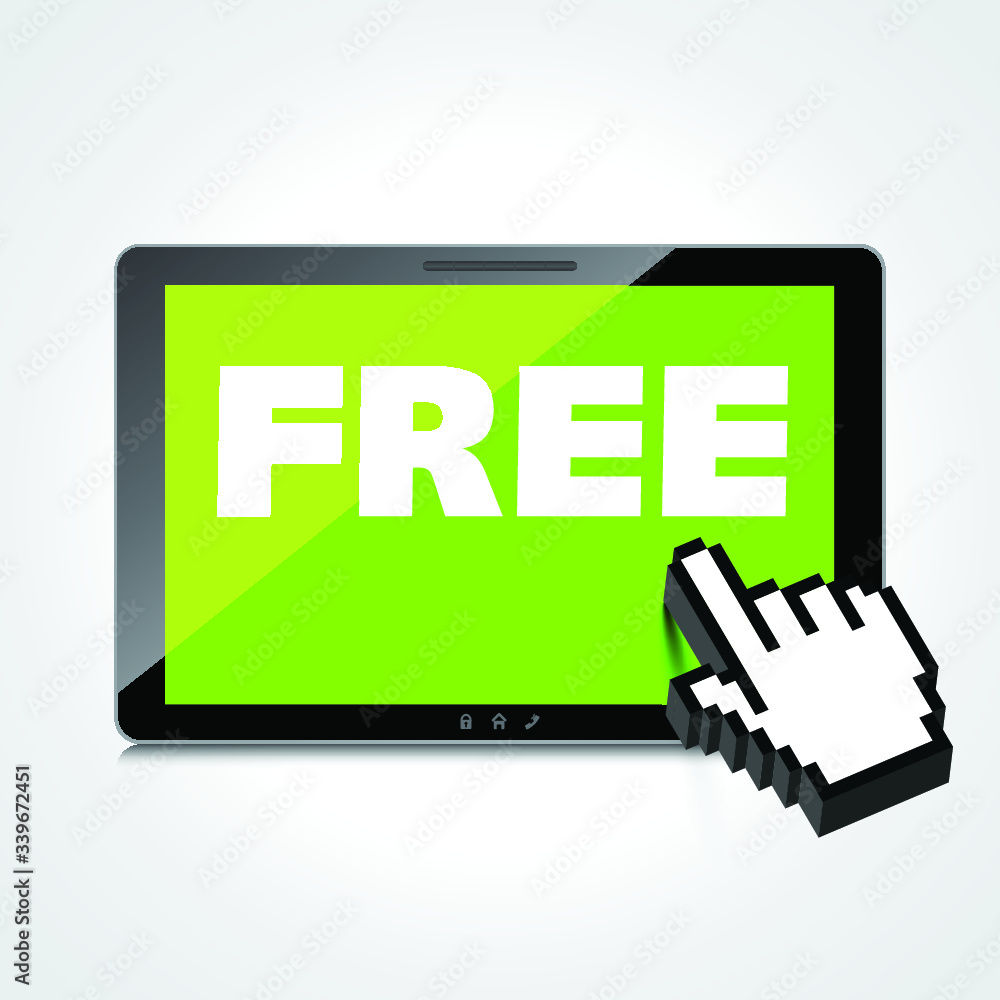Word FREE display on High-quality tablet screen. Word FREE display on High-quality tablet screen.