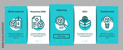 Product Manager Work Onboarding Mobile App Page Screen Vector. Product Manager Business Idea And Price, Web Site And Research, Checklist And Analysis Color Contour Illustrations