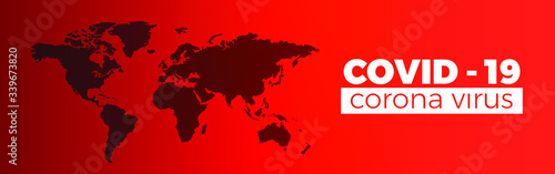 plantilla de mapa mundial del corona virus, pandemia ilustracion, epidemia global