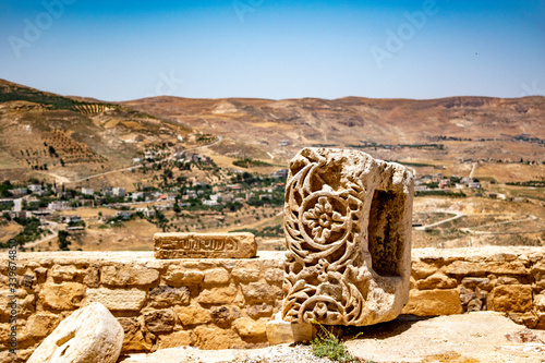 Arches at Kerak Castle in Jordan