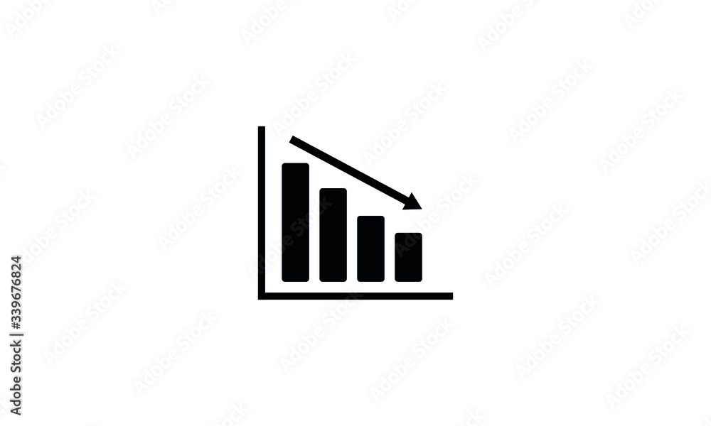 Graph icon ,Analytics Graphic Icon Black and White Vector Design Graph icon ,Analytics Graphic Icon Black and White Vector Design
