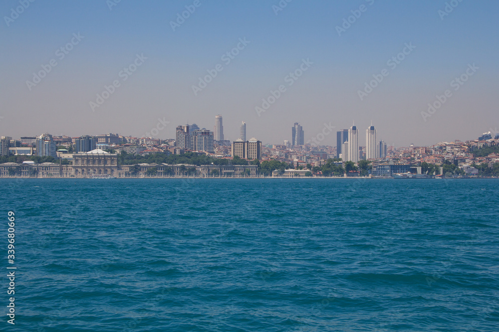 Istanbul in the summer. Bosphorus.