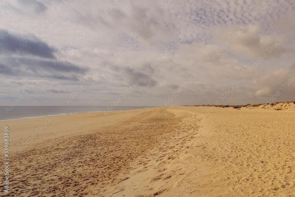 Naklejka premium Praia Naturista, Algarve, Portugal