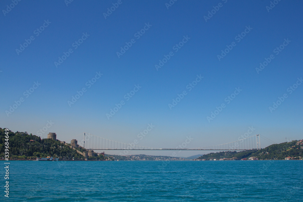 Istanbul in the summer. Bosphorus.