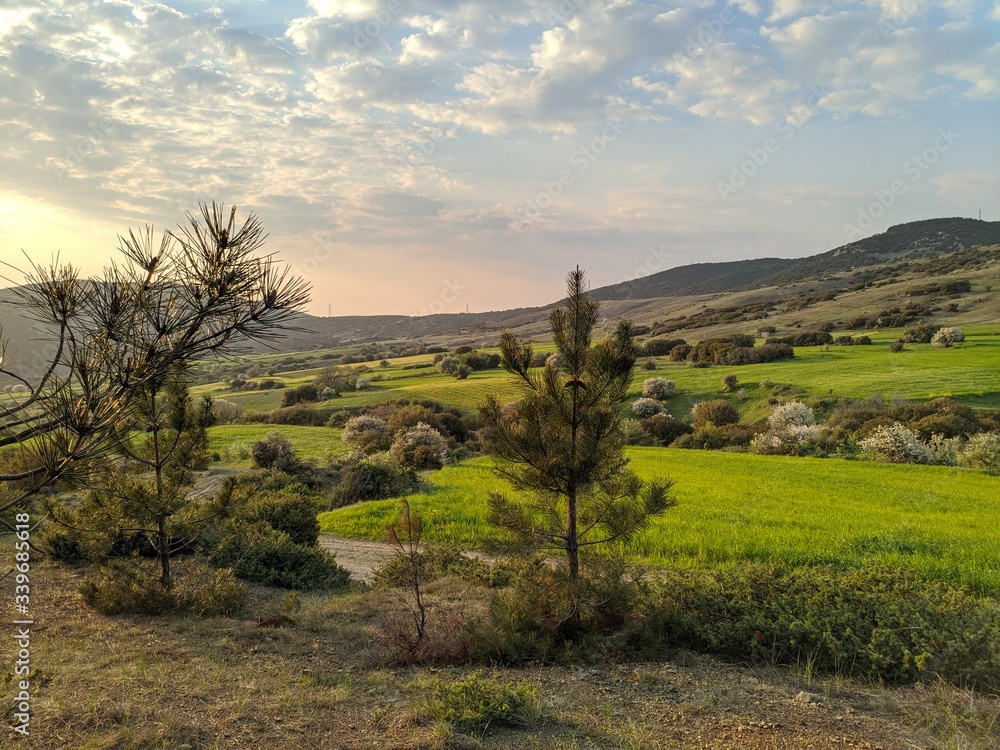 landscape of pentalofos ,thessaloniki ,Greece