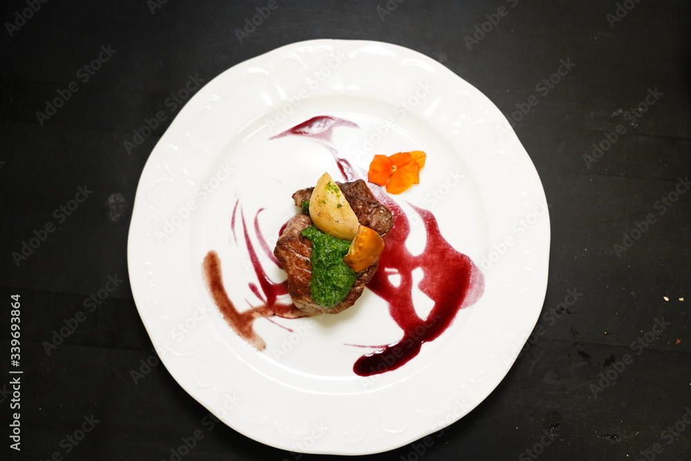 grilled beef fillet. roast beef fillet. Steak grilled beef fillet. roast beef fillet. Steak