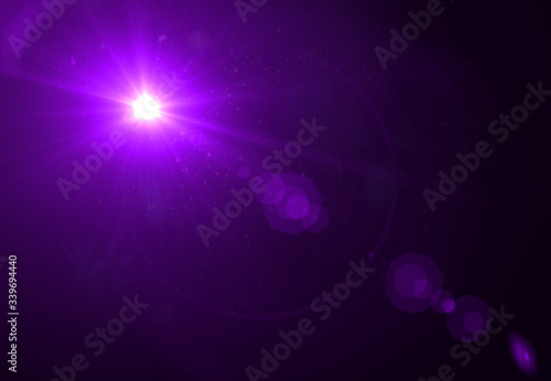 Modern lens flare red background streak rays  super high resolution   