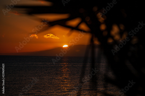 Sonnten Untergang Gran Canaria