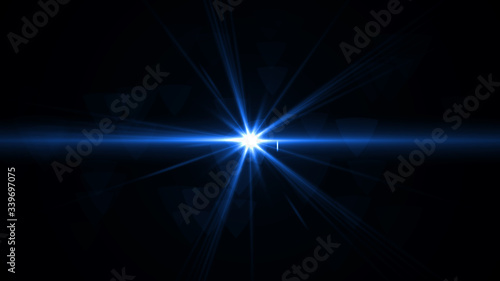 Modern lens flare red background streak rays  super high resolution  