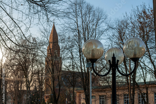 Saint Stephen catholic church in Kerekegyhaza, Hungary. photo