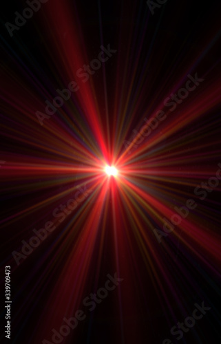 Space abstract lights, very high resolution