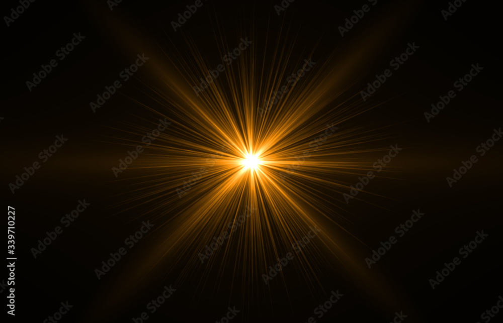 Modern lens flare red background streak rays (super high resolution)	
