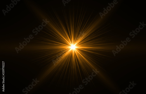 Modern lens flare red background streak rays (super high resolution) 