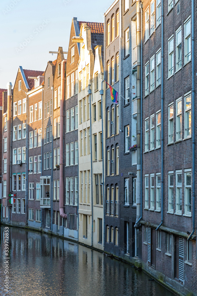 Canal Houses Amsterdam Netherlands