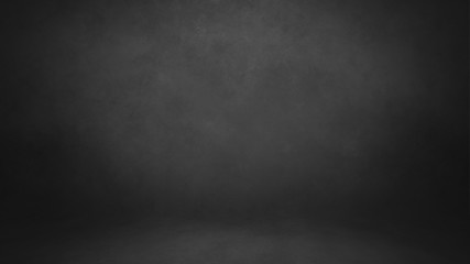 Gray dark backdrop studio background, wall and floor with texture.