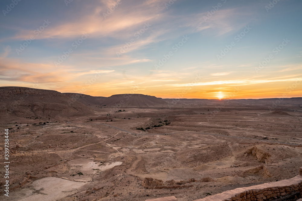 landscape in the desert landscape in the desert