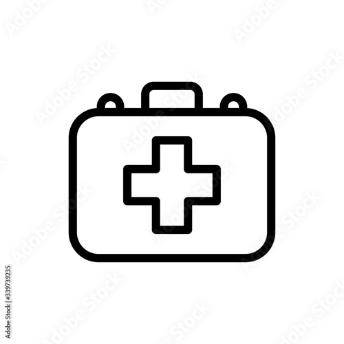 First aid kit Vector Icon
