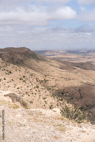 landscape of the mountains in the dahar