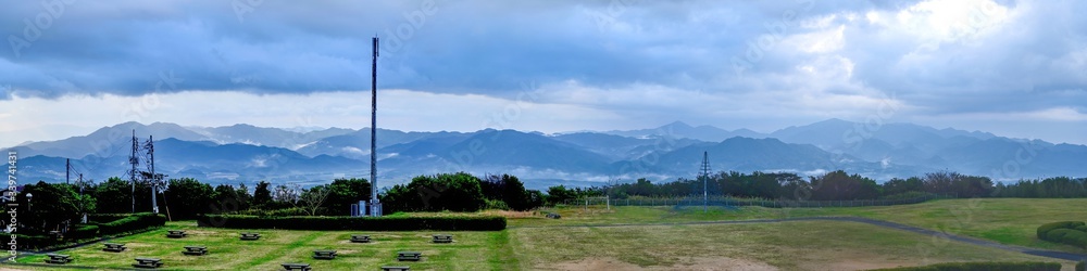 Obraz premium 千畳敷から見た幻想的な雲海の情景＠山口
