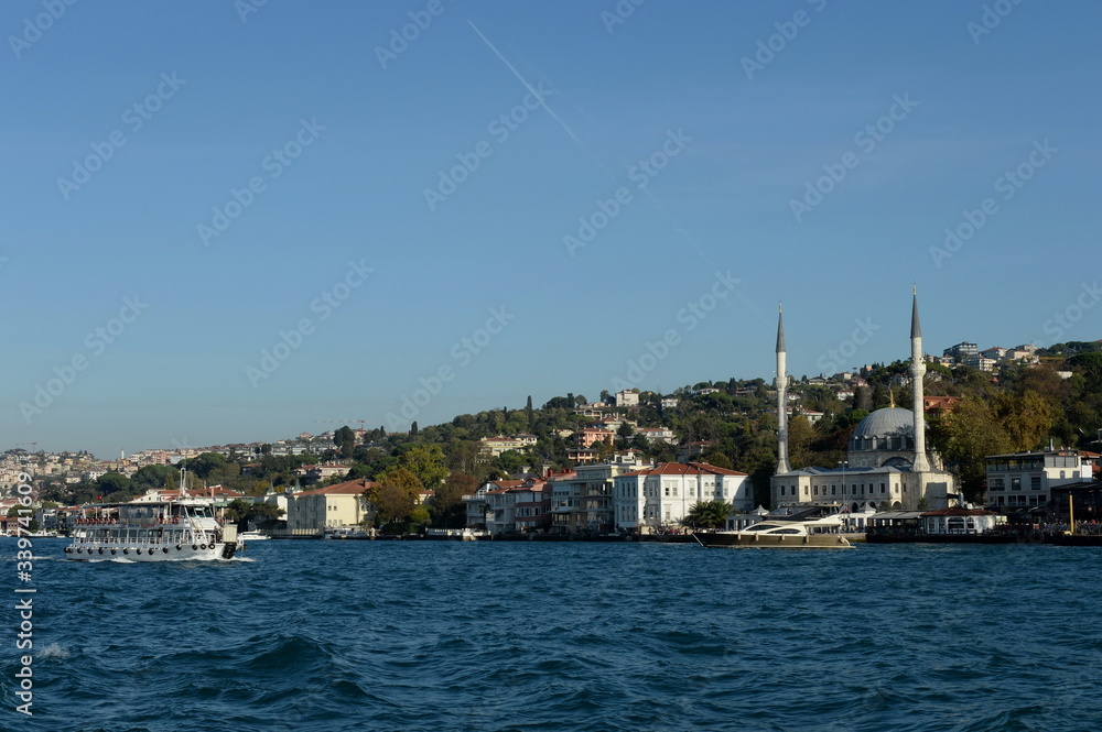 View of the Asian side of Istanbul from the Bosphorus View of the Asian side of Istanbul from the Bosphorus