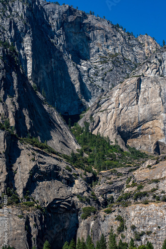 Legend for rock climbers El Capitan Mountain in Yosemite National Park