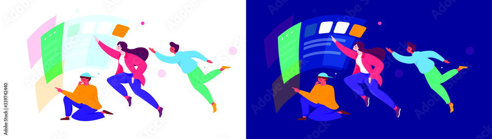 abstract background with colorful splashes abstract background with colorful splashes