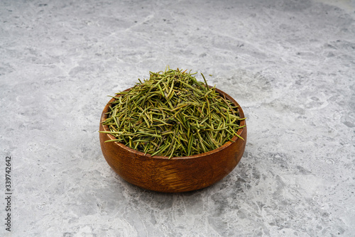 Photography dried rosemary concept photo