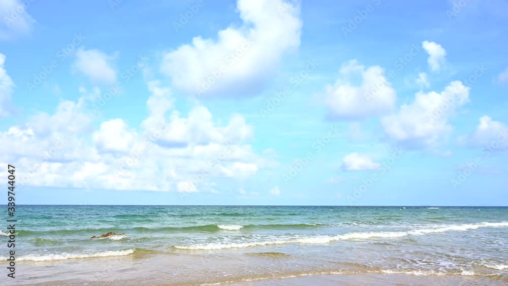 amazing the beach tropical andaman, phuket, thailand on sandy shore. Beautiful Summer holiday. Natural,4K footage amazing the beach tropical andaman, phuket, thailand on sandy shore. Beautiful Summer holiday. Natural,4K footage