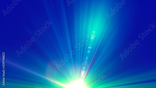 Abstract backgrounds blue lights  super high resolution 