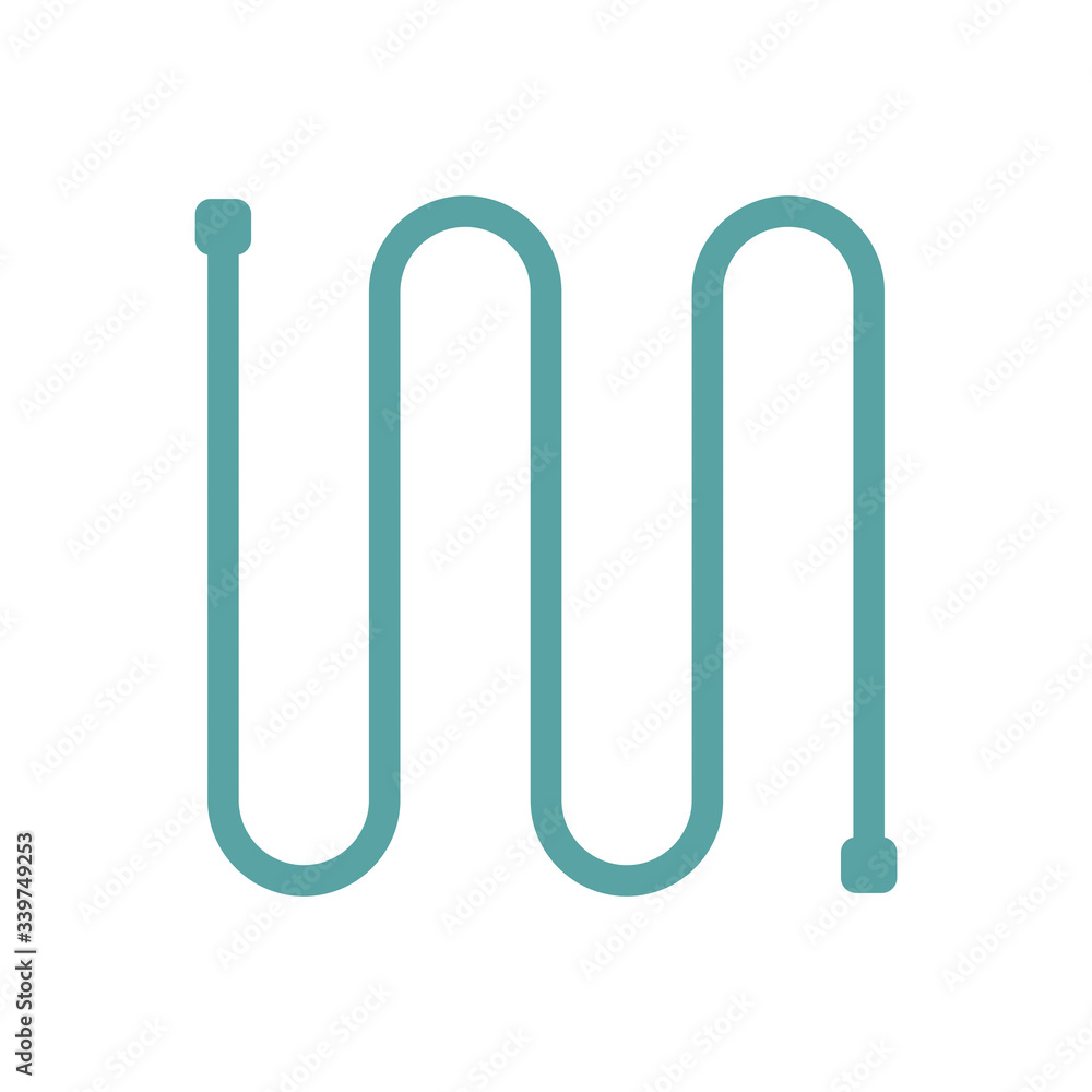 Air conditioner and air compressor part vector icon design on white background. Air conditioner and air compressor part vector icon design on white background.