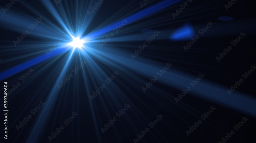 Abstract backgrounds blue lights (super high resolution)