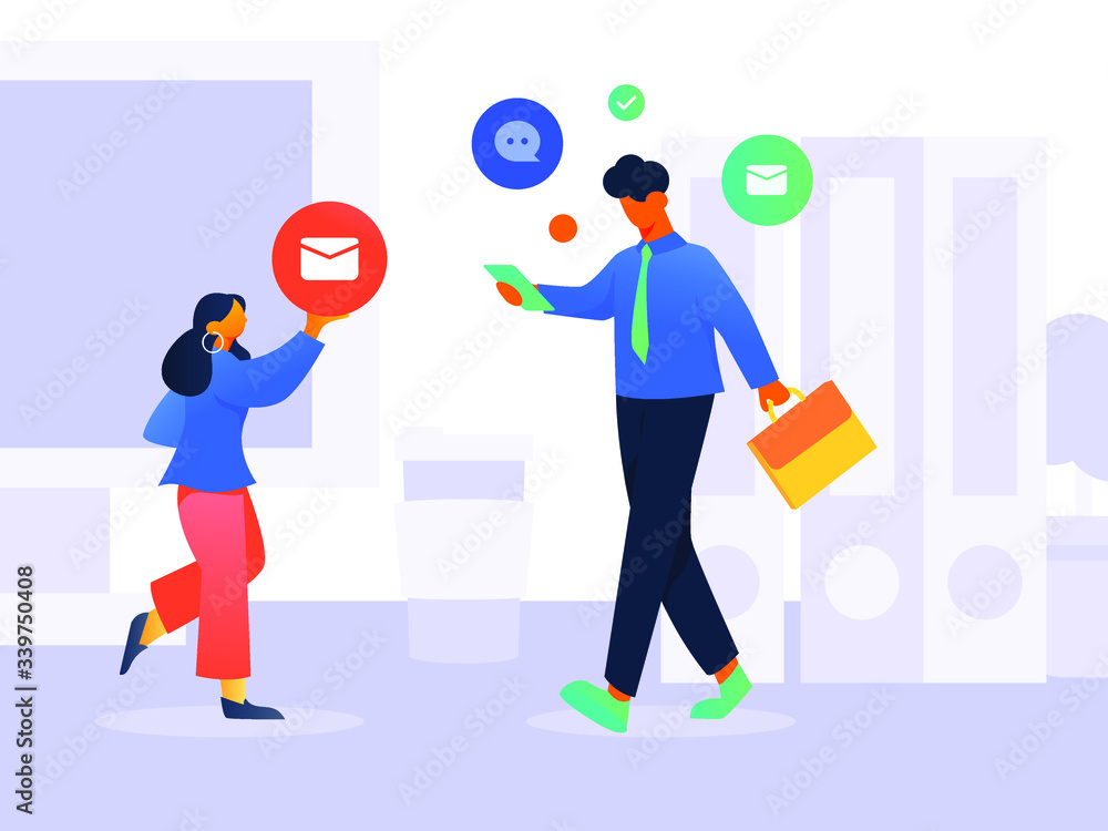 vector illustration of a woman with shopping bags vector illustration of a woman with shopping bags