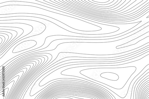 Dark curved lines on a light background, vector design